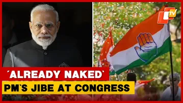 PM Modi’s ‘Already Naked’ Jibe At Congress Over AI Summit Protest | OTV