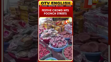 J&K | Markets Witness Heavy Footfall As Diwali Shoppers Flock Ahead Of October 20