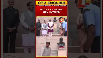 President Murmu Unveils Bust Of India’s First Governor Rajagopalachari At Rashtrapati Bhavan