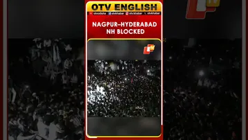 Nagpur: Farmers Led By Prahar Party Leader Bacchu Kadu Block NH Demanding Loan Waiver | OTV