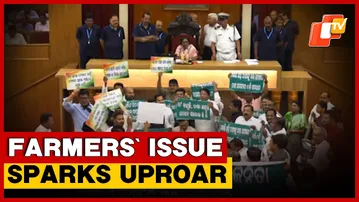 Pandemonium Continues In Odisha Assembly Over Farmers’ Issue, House Adjourned