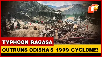 Typhoon Ragasa Stirs Philippines, Surpasses Odisha’s 1999 Cyclone Fury By 2 Mb