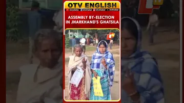 Voters In Jamshedpur Cast Vote For Assembly By-Election In Ghatsila Constituency