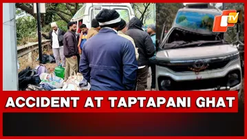 Major Accident At Taptapani Ghat, Travellers Hits Stationary Truck