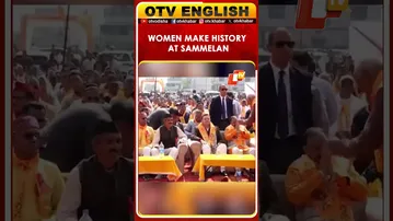 CM Dhami At Virat Hindu Sammelan Dehradun: Historic Women Participation | OTV