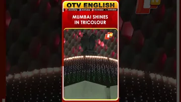 Mumbai Buildings Illuminated For Republic Day 2026