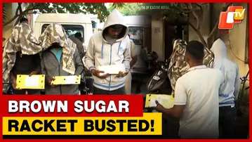 Brown Sugar Racket Busted In Bhubaneswar; 3 Peddlers Held With Drugs Worth Rs 45 Lakh | OTV