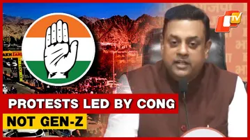 BJP MP Sambit Patra On Protests in Leh