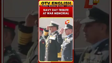 Delhi | CDS Chauhan, Navy Chief Tripathi Lay Wreath At National War Memorial On Navy Day