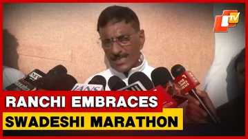 25,000 Join Ranchi Swadeshi Marathon To Support Atmanirbhar Bharat