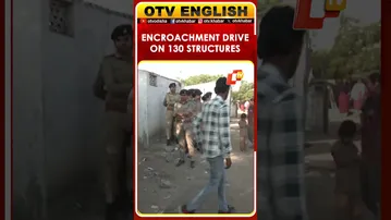 Gandhidham Civic Body Intensified Encroachment Removal Drive On 130 Illegal Constructions In Kutch