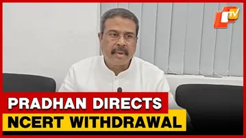 Minister Pradhan Regrets Unfortunate Event, Orders NCERT Withdrawal | OTV