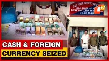 Major Cash Seizure At Dunguripali Railway Station Sparks Investigation