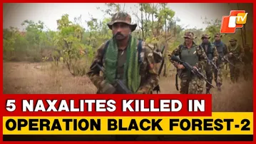 Operation Black Forest-2: Five Naxalites Killed In Massive Border Encounter In Telangana