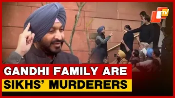 Union MoS Bittu Calls Gandhi Family 'Sikhs' Murderers,' Refuses Handshake