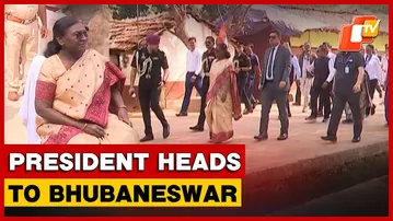 President Murmu Wraps Up Similipal Visit, Heads to Bhubaneswar
