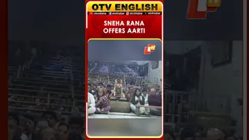 ICC Winning Squad Member Sneha Rana Offers Aarti In Ujjain