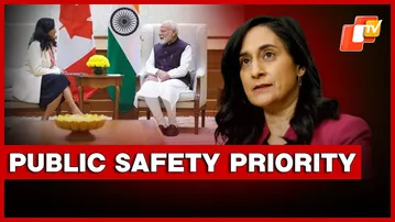 Mumbai, Maharashtra: Canadian Foreign Minister Anita Anand On Canada-India Relationship
