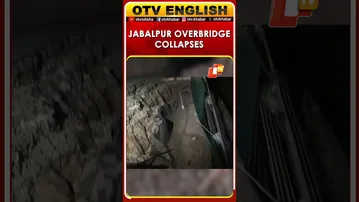 Railway Overbridge Collapses On NH 45 In Jabalpur, Madhya Pradesh