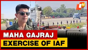 Rajasthan: Wing Commander Devendra Pandey On The Maha Gajraj Exercise Of South Western Air Command