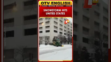 Snowstorm Hits United States; Visuals From Washington, D.C.