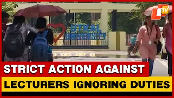 Odisha Govt Warns Lecturers Of Strict Action For Skipping Classes, Sitting Idle In Colleges