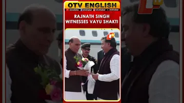 Rajnath Singh To Witness Indian Air Force Exercise Vayu Shakti | OTV