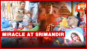 Emotional Moment In Puri As Comatose Boy Shows Improvement After Visiting Srimandir