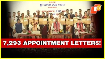 Big Boost For Odisha Youth As 7,293 Candidates Get Appointment Letters By CM Mohan Majhi