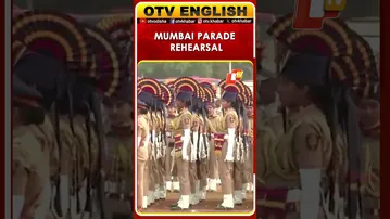 Mumbai: Republic Day Parade Rehearsal Underway At Shivaji Park
