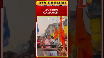 Actor Govinda Campaigned For BMC Elections In Mumbai Yesterday