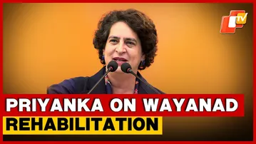 Congress MP Priyanka Gandhi Vadra On Wayanad Landslide Rehabilitation