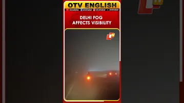 Dense Fog Engulfs Delhi, Affecting Visibility