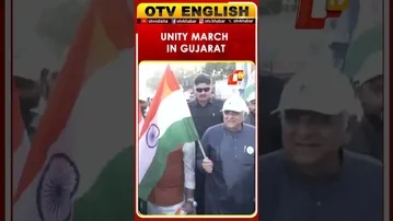 CM Bhupendra Patel Leads Unity March In Gujarat To Mark Sardar Patel’s 150th Birthday