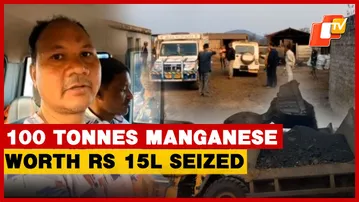 100 Tonnes Of Manganese Seized During Raid In Odisha, Two Arrested