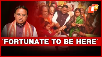 Odisha CM Attends Jagannath Temple Consecration In Prayagraj