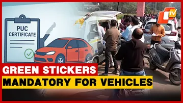 Green Stickers And PUCC To Be Mandatory For Vehicles In Odisha From February