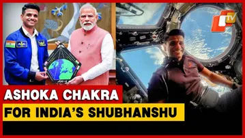 Astronaut Shubhanshu Shukla Receives Ashoka Chakra For Landmark ISS Mission | OTV