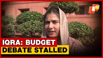 Iqra Hasan: Lok Sabha Not Functioning, Budget Debate Stalled