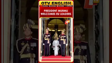 President Murmu & EU Leaders Step Out For 77th Republic Day