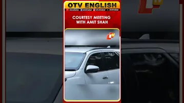 UP CM Yogi Adityanath Leaves From The Residence Of Union Home Minister Amit Shah In Delhi