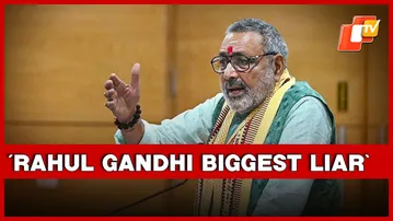 Giriraj Singh: Rahul Gandhi Is Biggest Liar, Seeks Civil War
