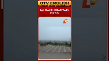 Uttar Pradesh: Dense Fog Makes Taj Mahal Disappear In Agra