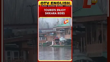 Tourists Enjoy Shikara Rides At Dal Lake In J&K Despite Cold
