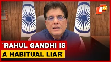 ‘Habitual Liar’: Union Minister Piyush Goyal Slams Rahul Gandhi