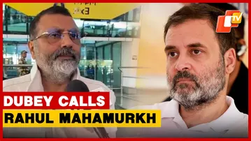 BJP MP Nishikant Dubey Calls Rahul Gandhi 'Mahamurkh LoP' On Trade Deal