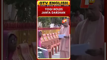 CM Yogi Addresses Public Grievances During 'Janta Darshan' In Gorakhpur