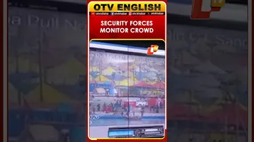 Security Forces Monitor Crowd In Prayagraj, UP During Magh Mela 2026