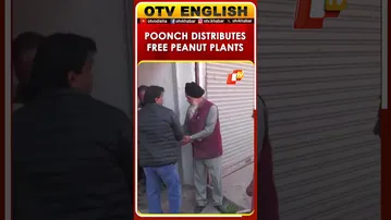 Poonch, J&K Agriculture Department Distributes Free Peanut Plants To Farmers