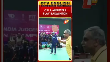 CJI Surya Kant, Union Ministers Rijiju & Meghwal Join All India Judges Badminton Championship | OTV